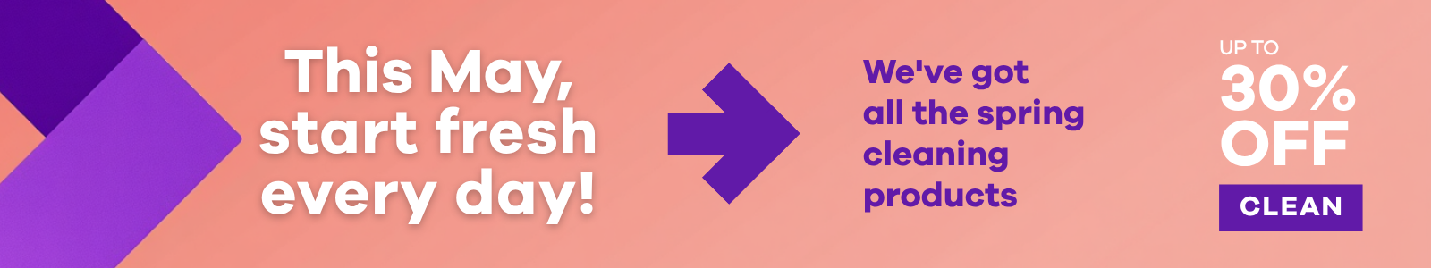 Spring Cleaning Banner